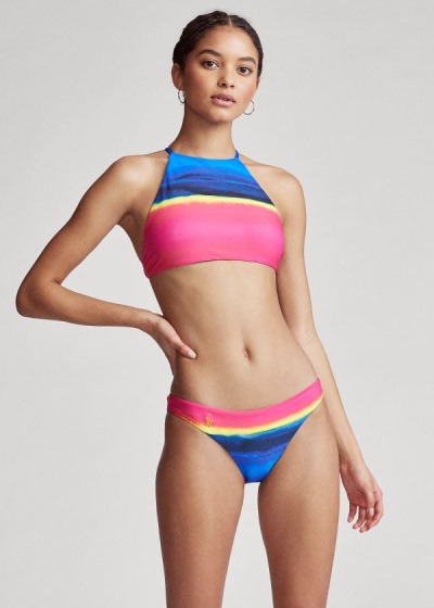 Women's Polo Ralph Lauren Dip-Dyed Hipster Bikini Bottom | 731589XGF